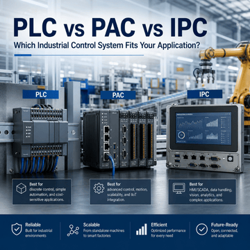 PLC vs PAC vs IPC: Which Industrial Control System Fits Your Application?
