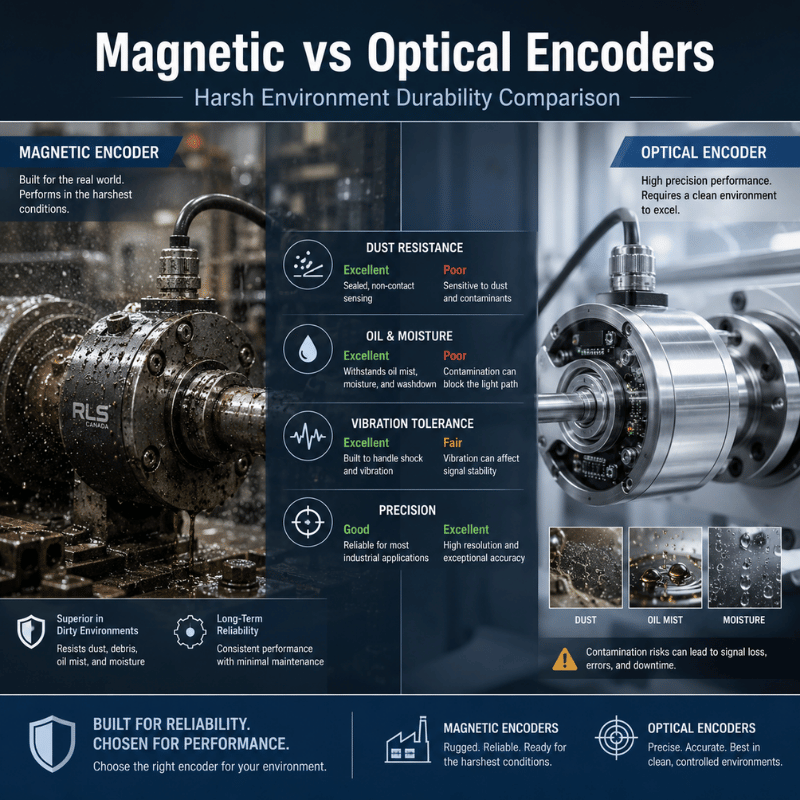 Magnetic vs Optical Encoders: Harsh Environment Durability Comparison ...