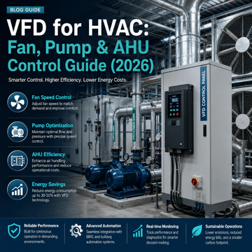 VFD for HVAC: Fan, Pump & AHU Control Guide (2026)